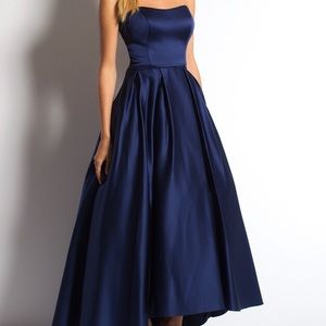 Camille La Vie High Low prom dress